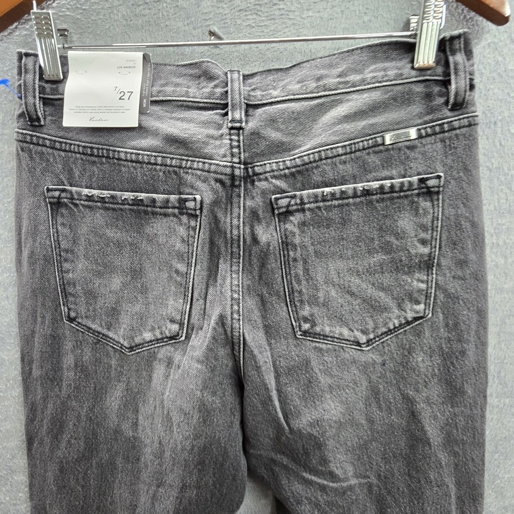Kancan Women Jeans‎ 7/27 Gray Denim Estilo VC1048 Grunge 26" Inseam NWT - Picture 16 of 16